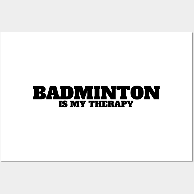 badminton Wall Art by dishcubung